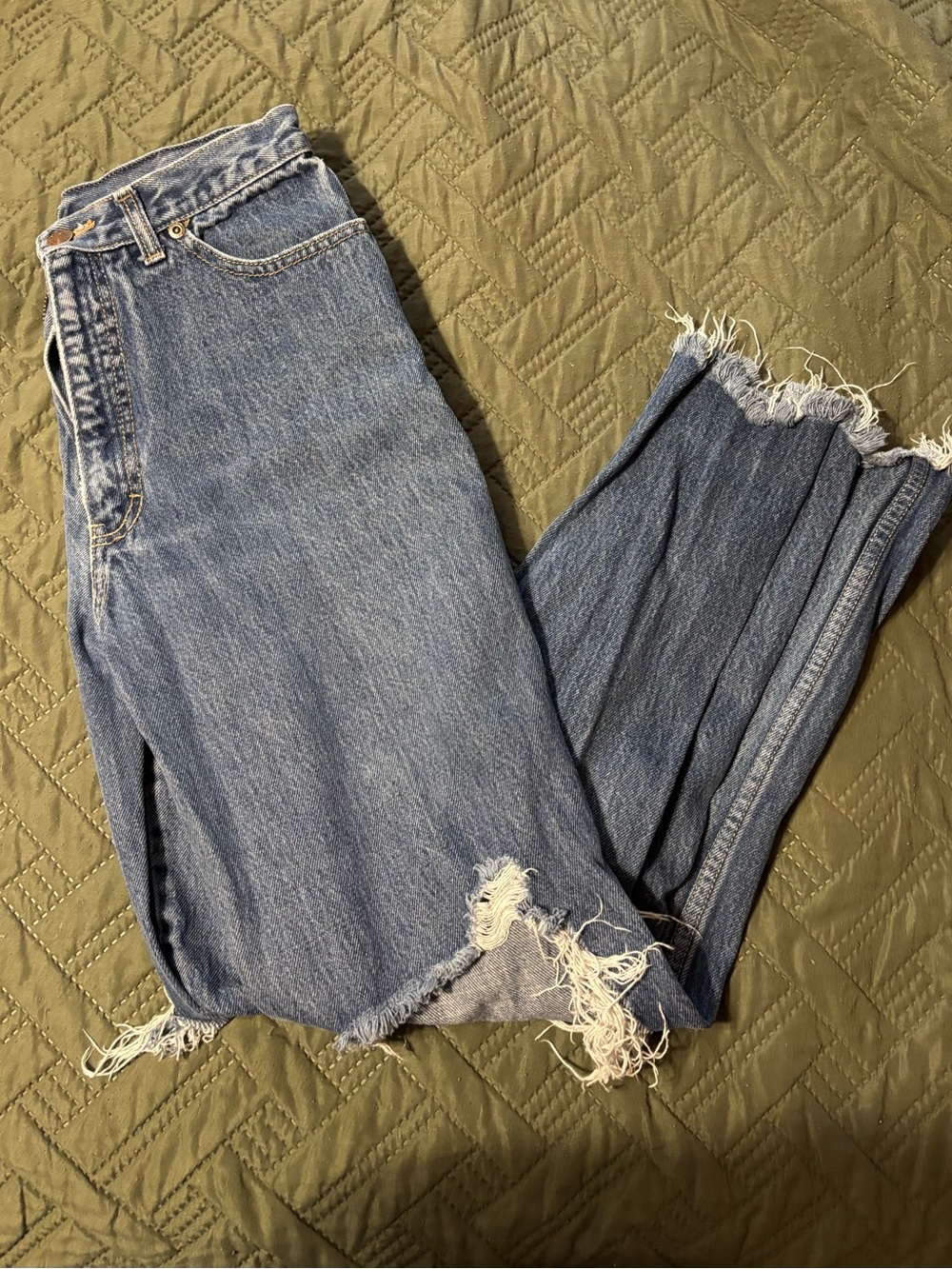 Calvin Klein High Waisted Distribution Jeans